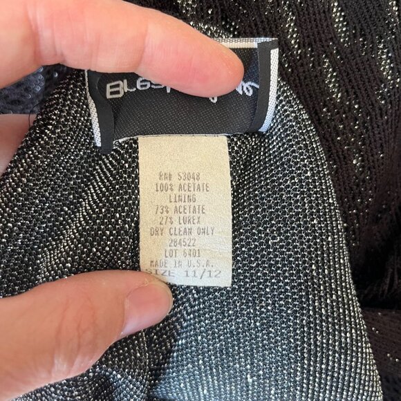 Vintage Womens Y2K Black Breakin' Loose Slinky Maxi Dress Size Small Elegant‎ - Picture 4 of 4